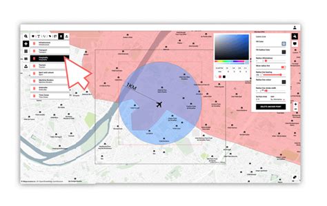 How can I create a quick locator map?