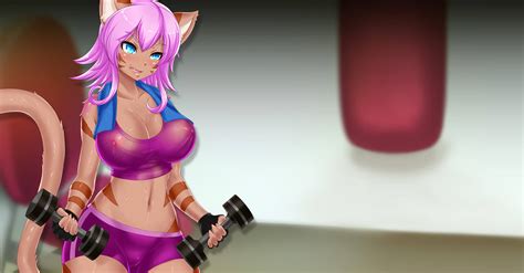 Rule Booty Calls Breasts Cat Tail Nutaku Pussy Solo