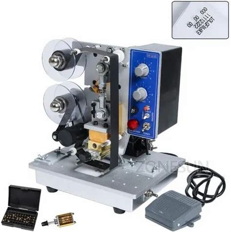 Hp B Moterised Hot Code Ribbon Printer For Batch Mrp Expiry Date Printing Automation Grade