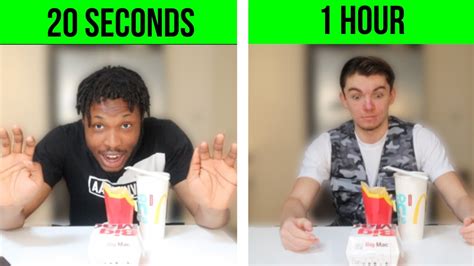 Fastest To Eat Mcdonalds Wins Ft Chapman Studios Youtube