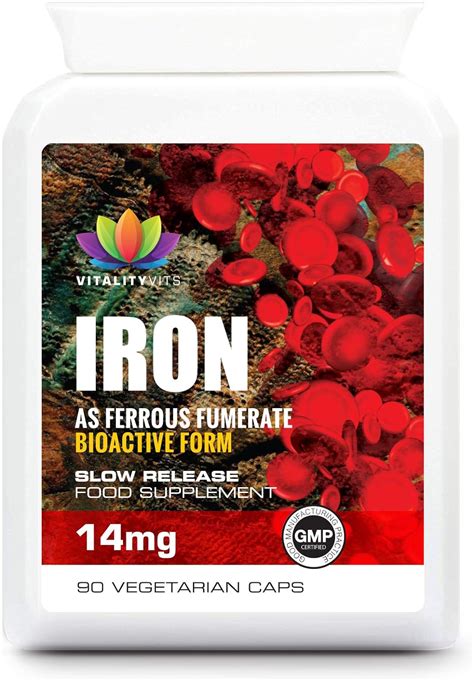 Iron Tablets 14mg Supports Cognitive Function And Immune System