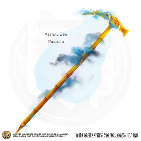 The Griffons Saddlebag Astral Sea Piercer Weapon War Pick R