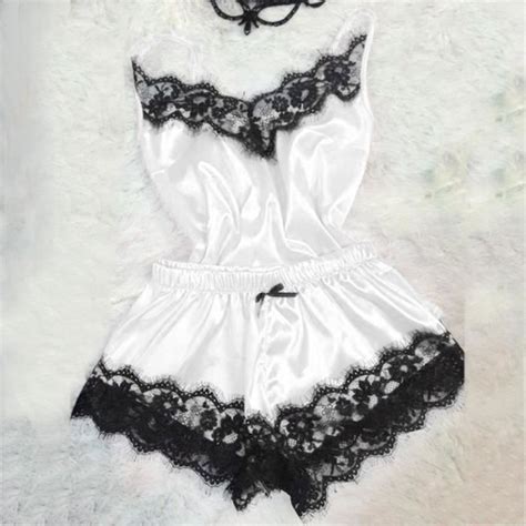 Mode Sexy Dentelle Vêtements de Nuit Lingerie Tentation Babydoll Sous Vêtements Chemise de Nuit