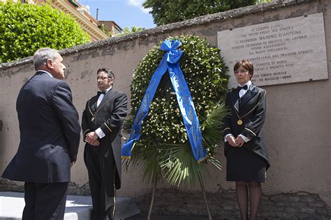 14 Anniversario Dell Omicidio Di Massimo D Antona Pietro Grasso