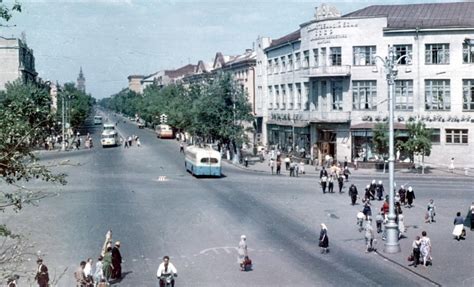 Воронеж 1960-х на цветных фото: visualhistory — LiveJournal