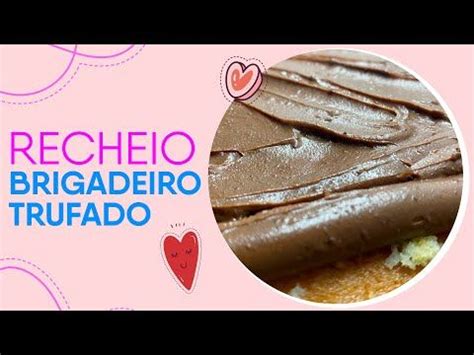 RECEITA FÁCIL DE RECHEIO DE BRIGADEIRO MEIO AMARGO PARA BOLOS DECORADOS