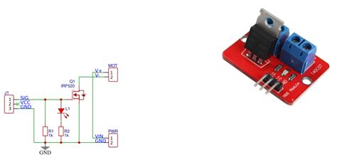 Irf520 Mosfet Switch Module Resources Easyeda