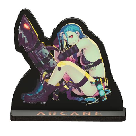 Фигурка-Стенд Джинкс - Аркейн