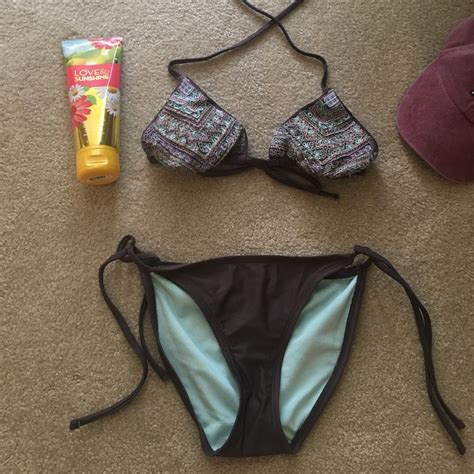 Barley Worn Brown Bikini Gem