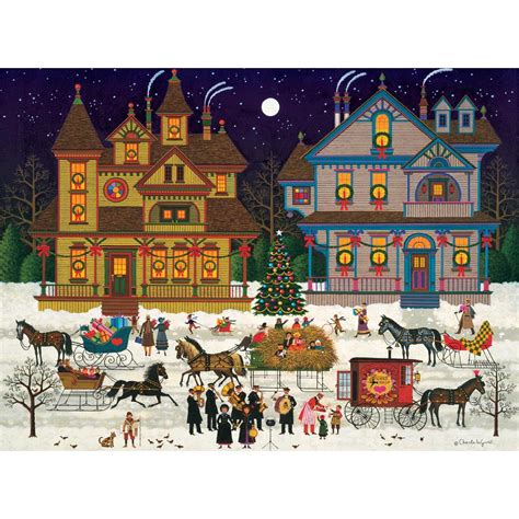 1000 Piece Charles Wysocki Victorian Christmas Puzzle