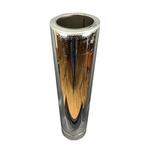 Купить трубу 1м двустенную для дымохода 160/220 н/н 1 мм - Фабрика ZIG