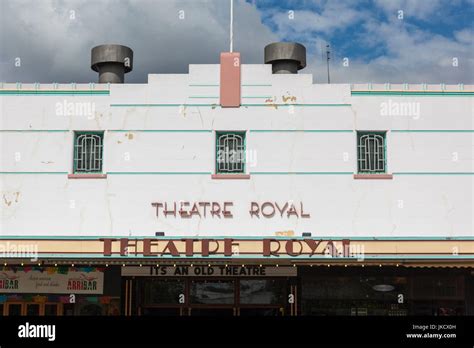 Australia Victoria Vic Castlemaine Restorers Barn Town View With
