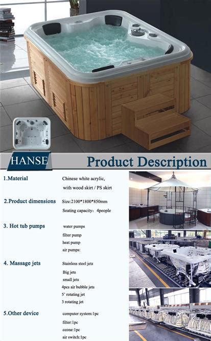 Hs Spa Cheap Rectangular Indoor Person Balboa Sexy Massage Hot Tub