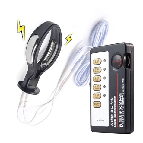 Electric Shock Pulse Anal Plug Electro Butt Plug Prostate Stimulation G Spot Massage Vibrator