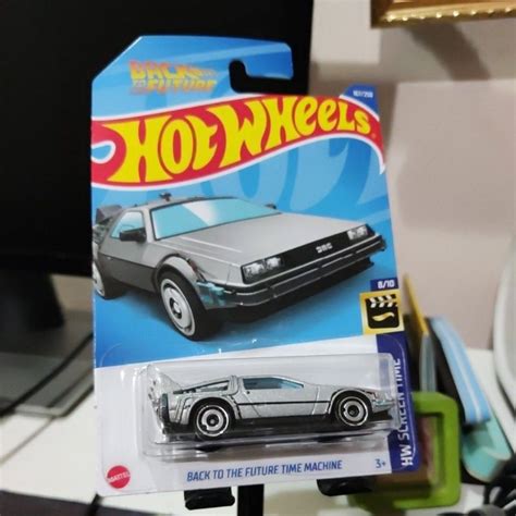 Hot Wheels Back To The Future Time Machine Akb Shopee Malaysia