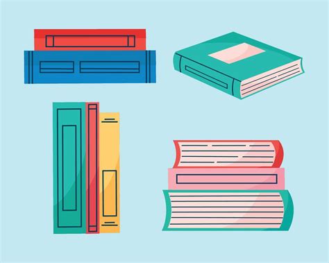 text books  icons  vector art  vecteezy