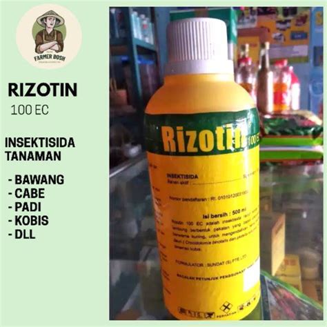 Jual Insektisida Rizotin Ec Ml Ml Pestisida Obat Pupuk