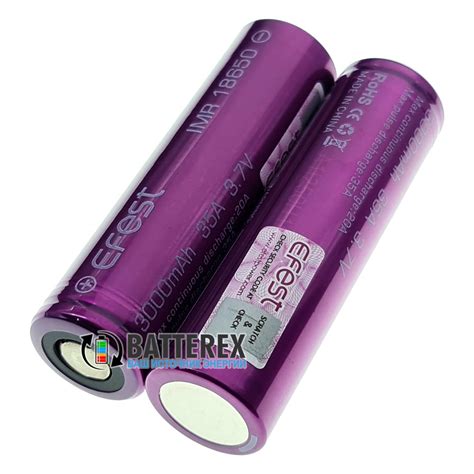 Аккумулятор 18650 Efest IMR 3000mah высокотоковый 20/35A | Купить 18650 ...