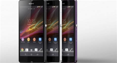 Водонепроницаемый смартфон Sony Xperia Z