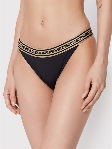 Michael Michael Kors Bikini Unterteil Mm F Schwarz Modivo De