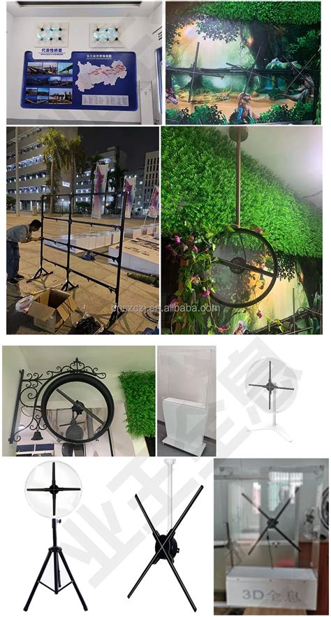 3d Hologram Fan70cm 3d Fan Hologram Projector Advertising Display With