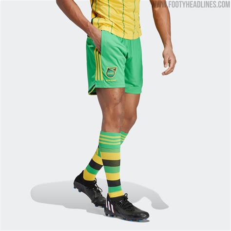 Revolutionary? Adidas Jamaica 2023 Kit Shorts Feature Pockets - Footy