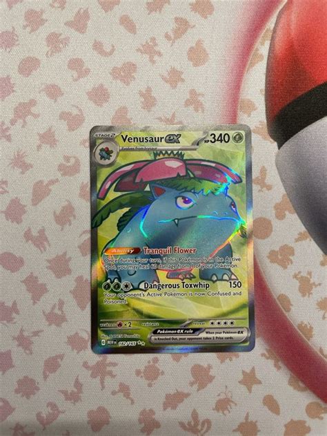 Pokémon Karte Venusaur EX 182 165 Scarlet Violet 151 EN Comprare