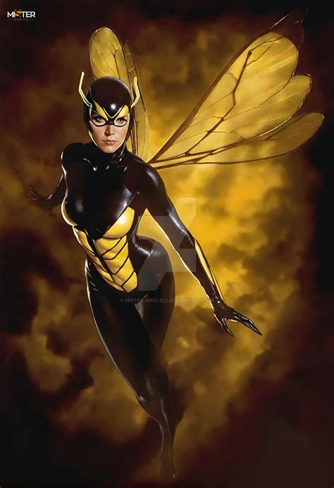 wasp marvel by MISTER-KING-K21 on DeviantArt