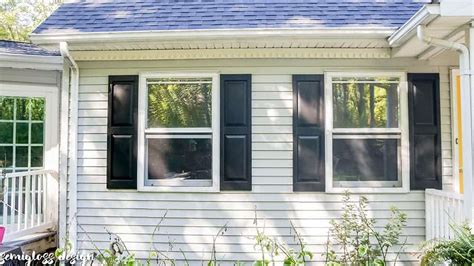 The Lazy Girl's Guide on How to Paint Shutters to Improve Curb Appeal