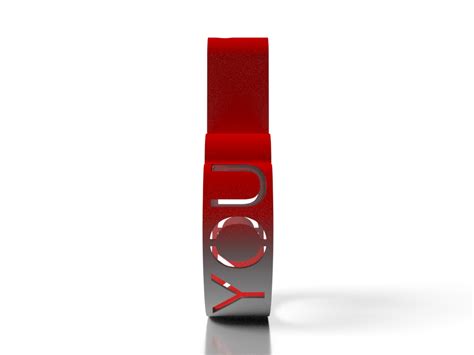 Fuck You KeychainFree STL File For Cults