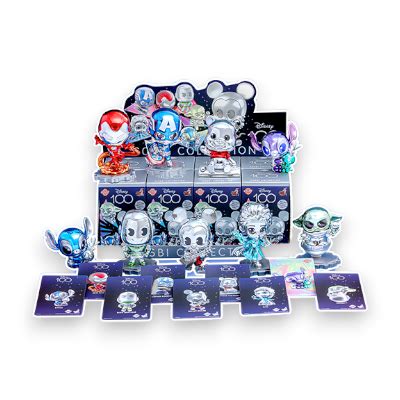 M M小舖現貨 盒玩 Hot Toys Cosbi 迪士尼100周年 白金配色系列 盲抽 盲盒 一中盒8入 蝦皮購物