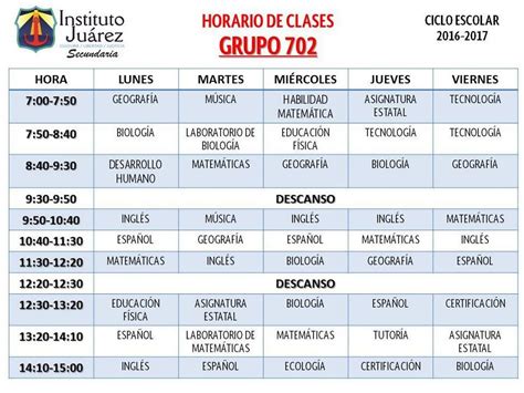 Una Selección De Horarios De Varios Países ¿en Qué Se Parecen Estos Horarios De Clases Al Tuyo