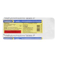 Buy Rednisol 4mg Tablet 10'S Online at Upto 25% OFF | Netmeds