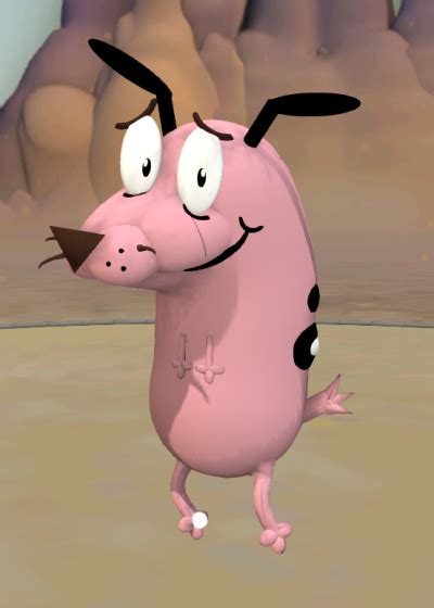 coward  cowardly dog tumblr
