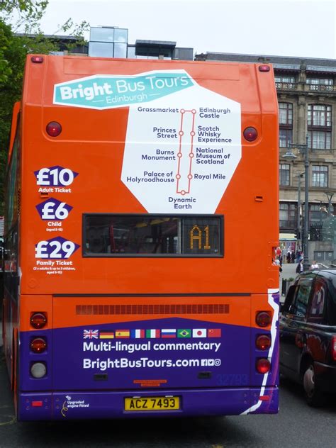 Bright Bus Tours First Scotland East At Waverley B Flickr