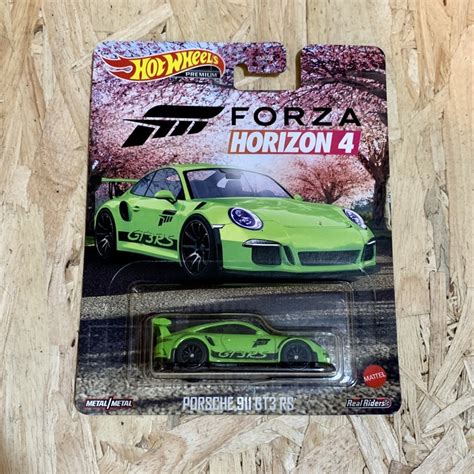 hot wheels 風火輪 Forza Horizon 4 Porsche 911 GT3 RS 蝦皮購物