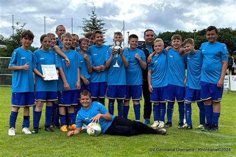 Jubel In Der Rhön Sv Germania Oberweid D Jugend Gewinnt Den Stz