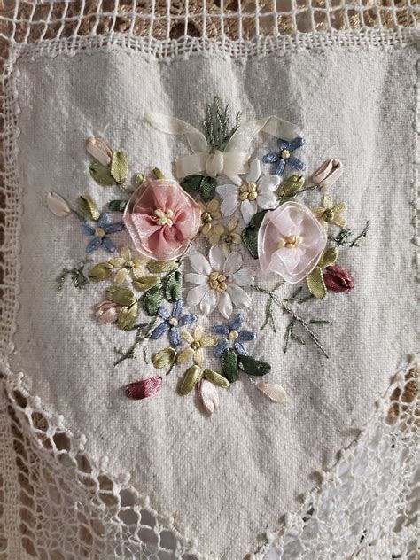 Shabbychic Style Bohemian Bridal Skirt/ Vintage and Antique Doily Skirt