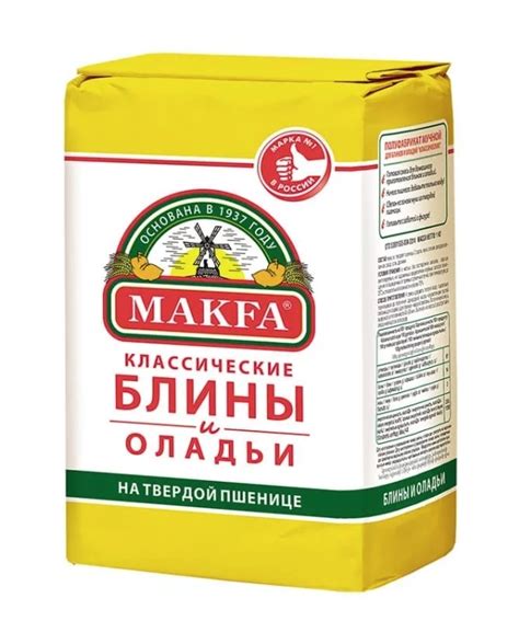 Мука блинная "Макфа" 1кг. - купить в магазине Белорусские продукты с ...