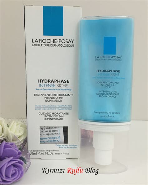 La Roche Posay Hydraphase Intense Riche Nemlendirici - Kırmızı Rujlu Blog