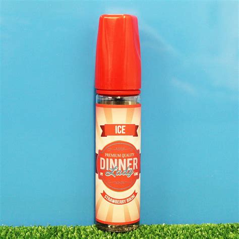 Strawberry Bikini Ice Shortfill E Liquid By Dinner Lady Ml Rainbowvapes