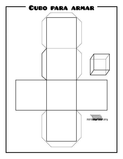 Cubo Para Imprimir En Pdf 2025