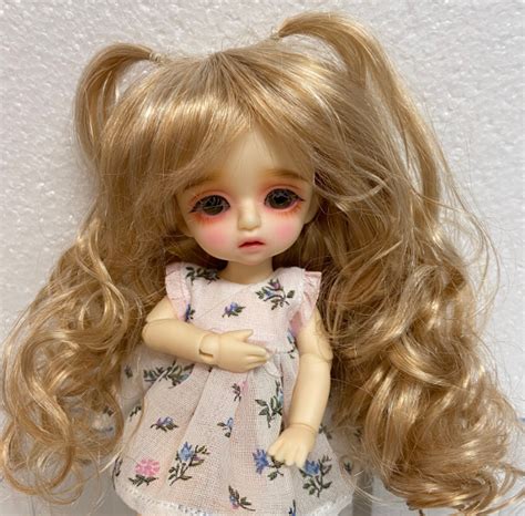 Sweet Princess Wig Light Golden Blonde Size 10 11 Doll Peddlar