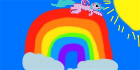 Rainbow Alicorn By Roasted Baloney On Deviantart
