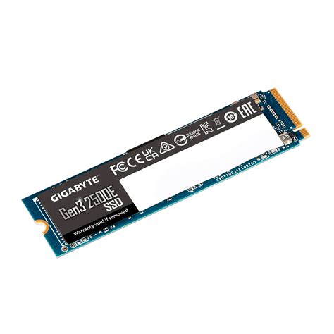 SSD Gigabyte NVMe Gen3 2500E / 500GB / PCI Express 3.0 / M.2 ...
