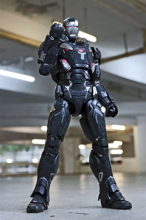 D M S 玩具報告 不是 友善的鎗 了 Hot Toys MMS499D26 復仇者聯盟3無限之戰War Machine 戰爭機器 MK IV