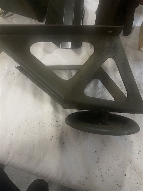 Military WW2 Jeep M38 M38a1 M37 M274 Mule Or Trailer Spare Tire Rack