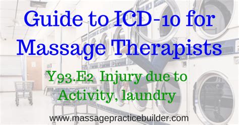 Massage Therapy Icd 10 Codes