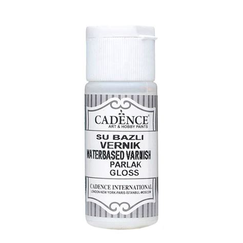 Акриловый глянцевый лак Cadence Water Based Acrylic Varnish, 25 ml ...