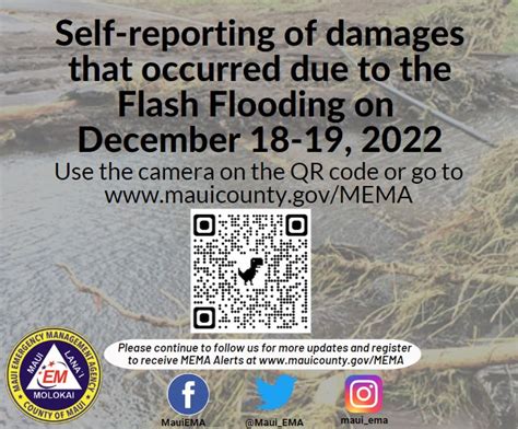 Maui Residents Asked To Report Property Damage From Recent Kona Low
